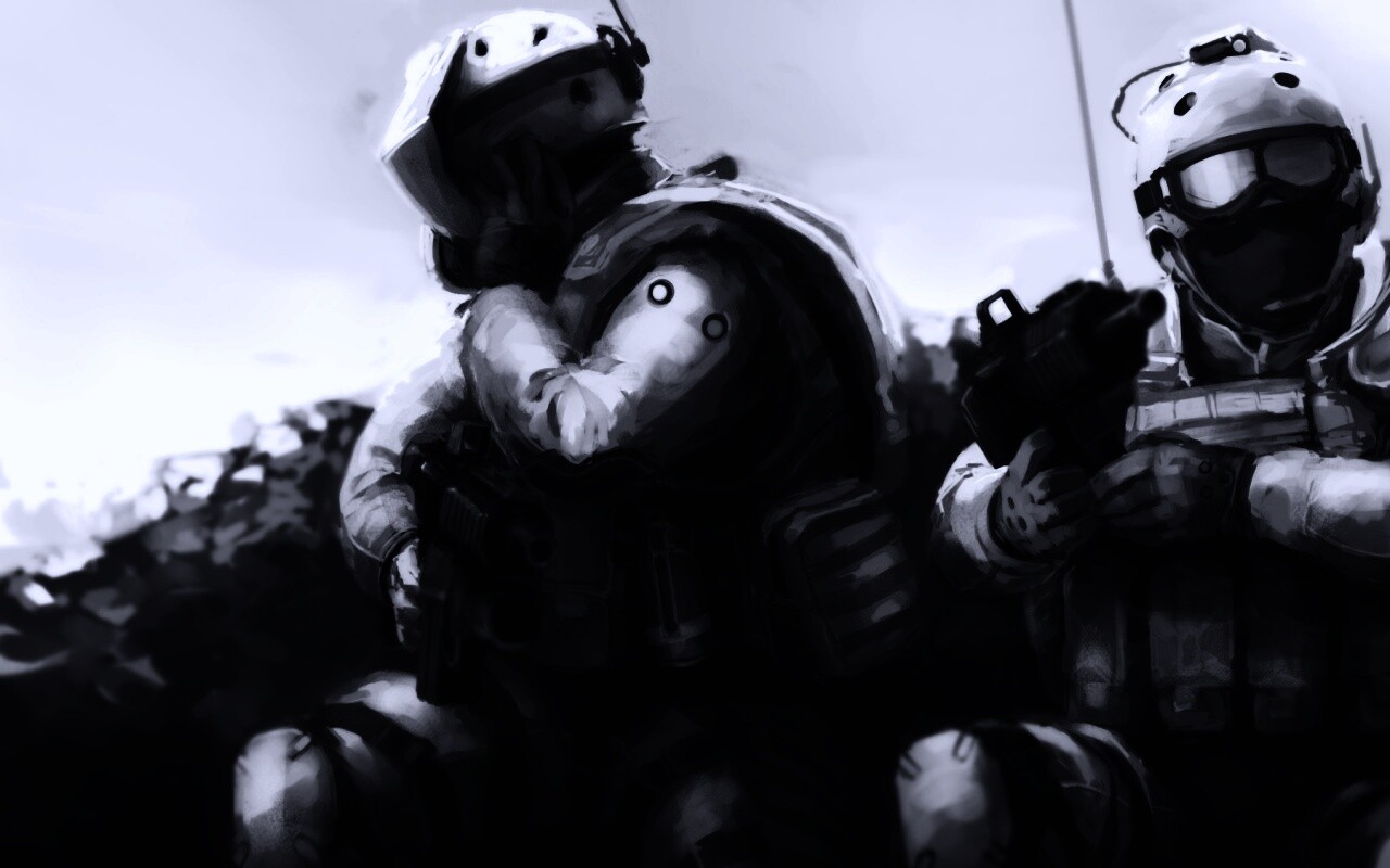 Спецназ в засаде обои