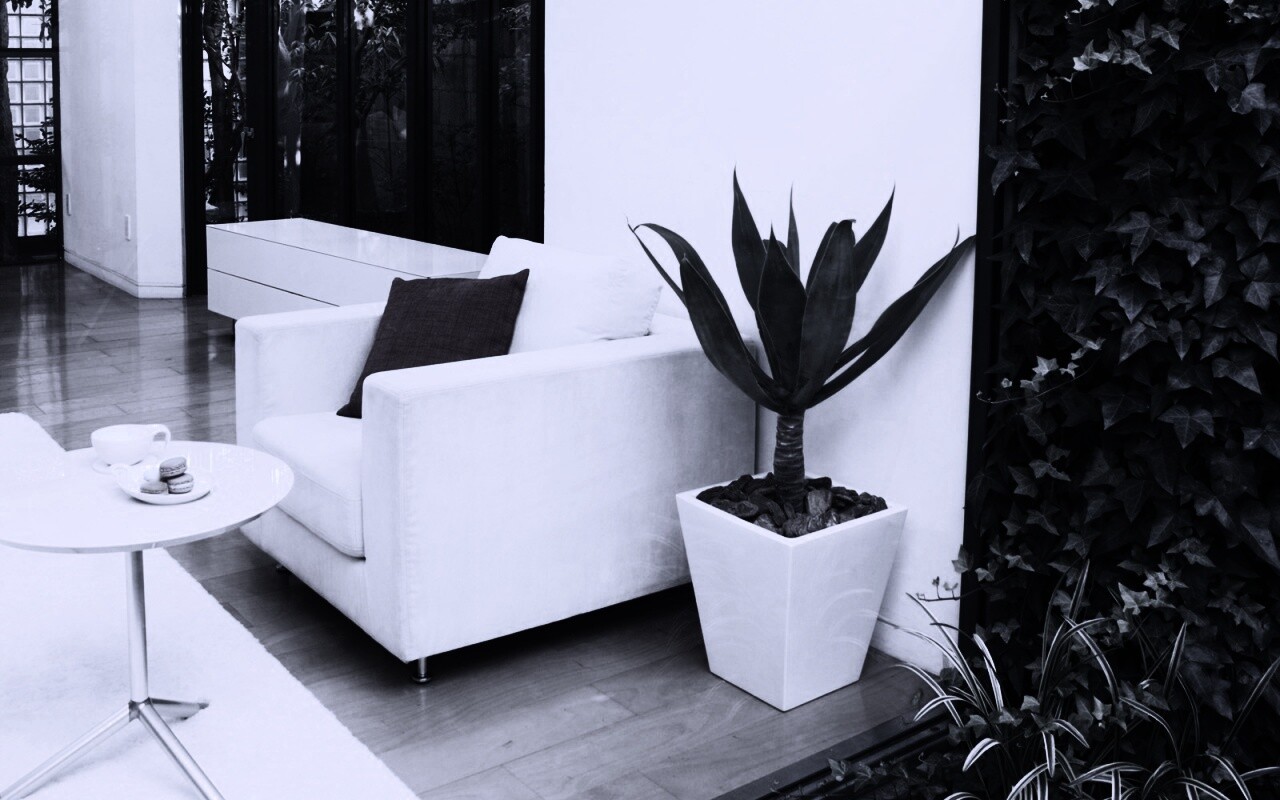 Белое кресло обои