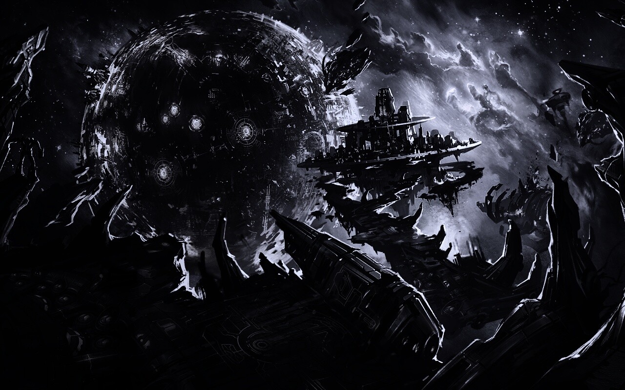 Фантастический пейзаж обои