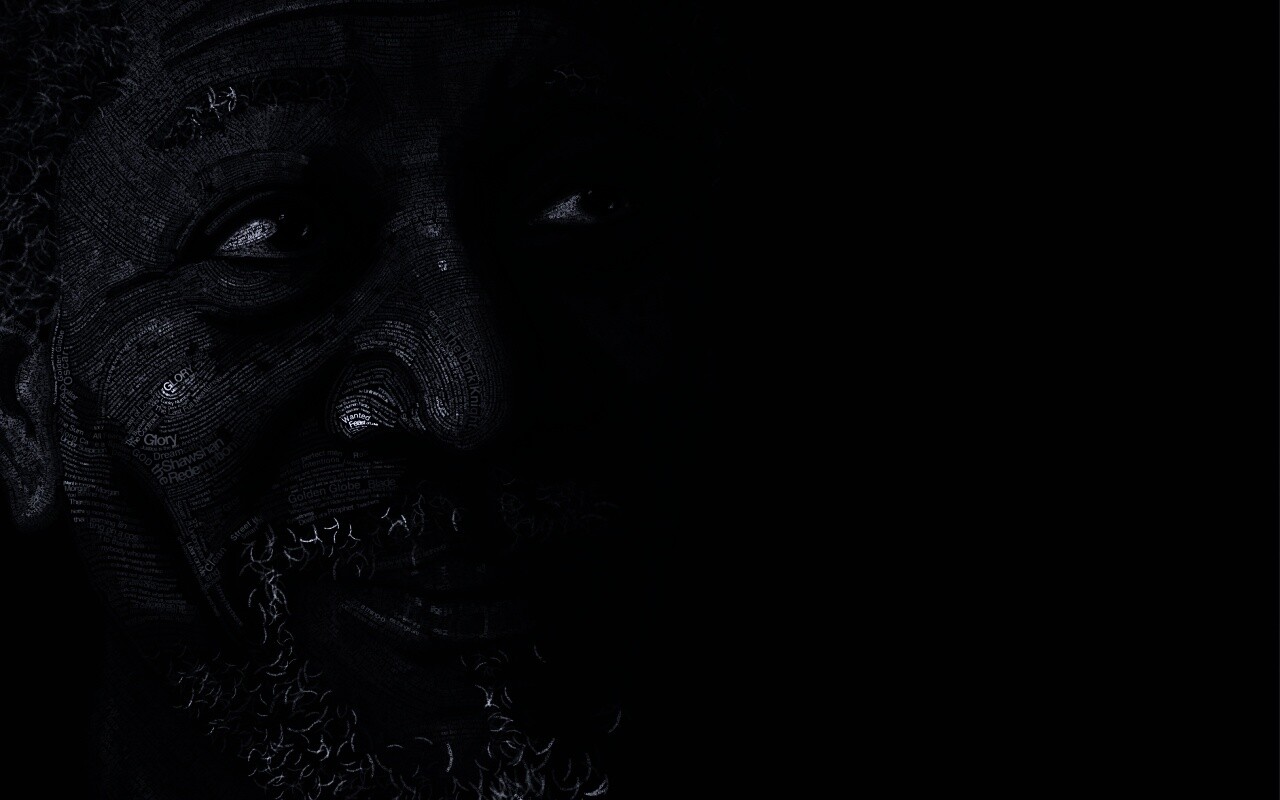 Морган Фриман — текстовый портрет обои