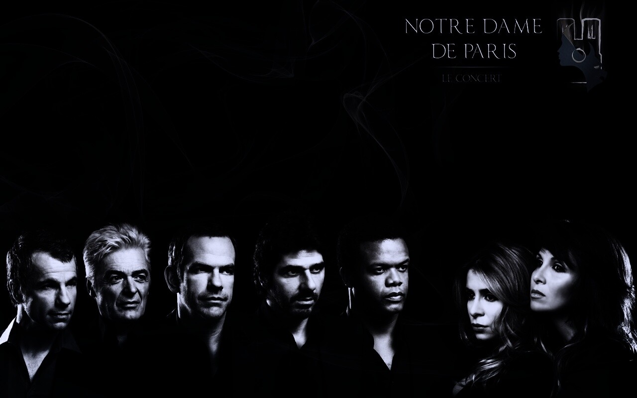 Актрёры мюзикла Нотр Дам де Пари обои