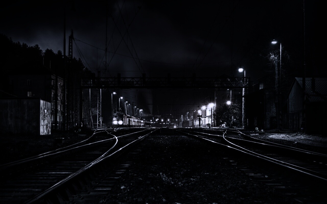 Железнодорожная станция обои