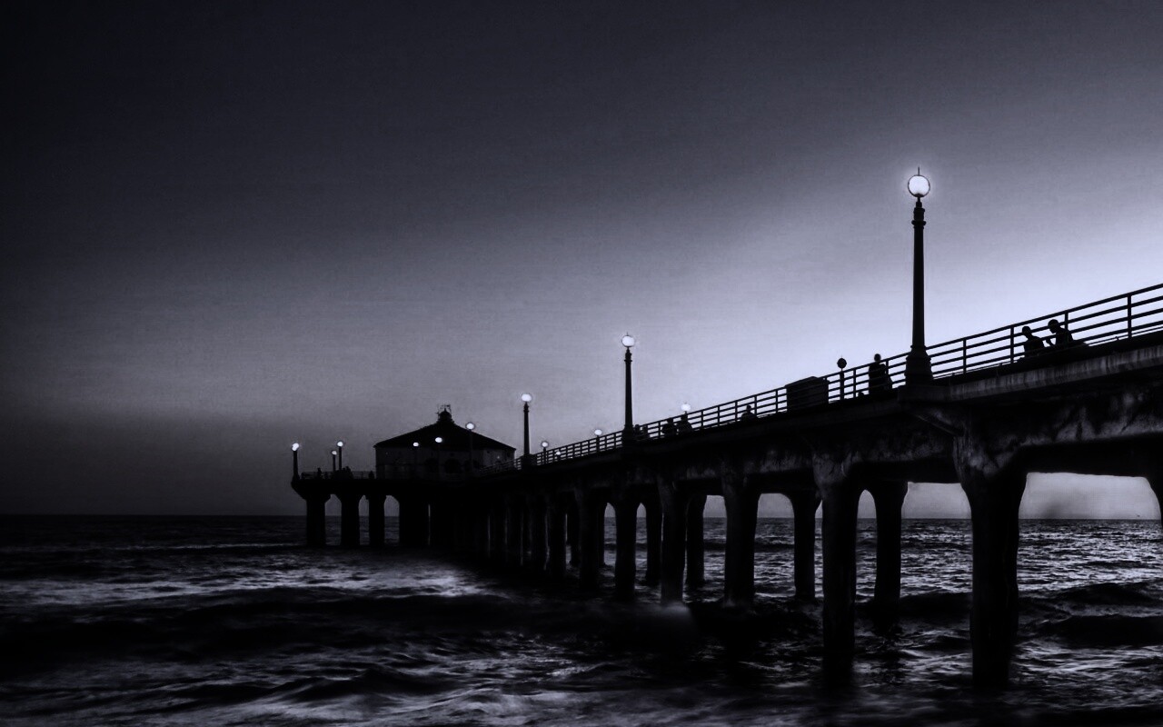 Пирс в Калифорнии обои