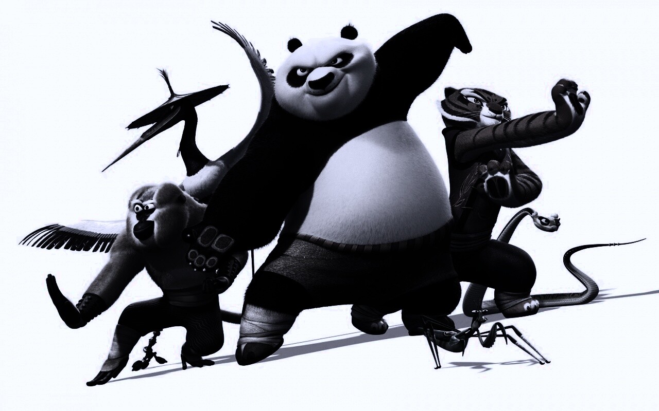 Герои Кунг-фу панда обои