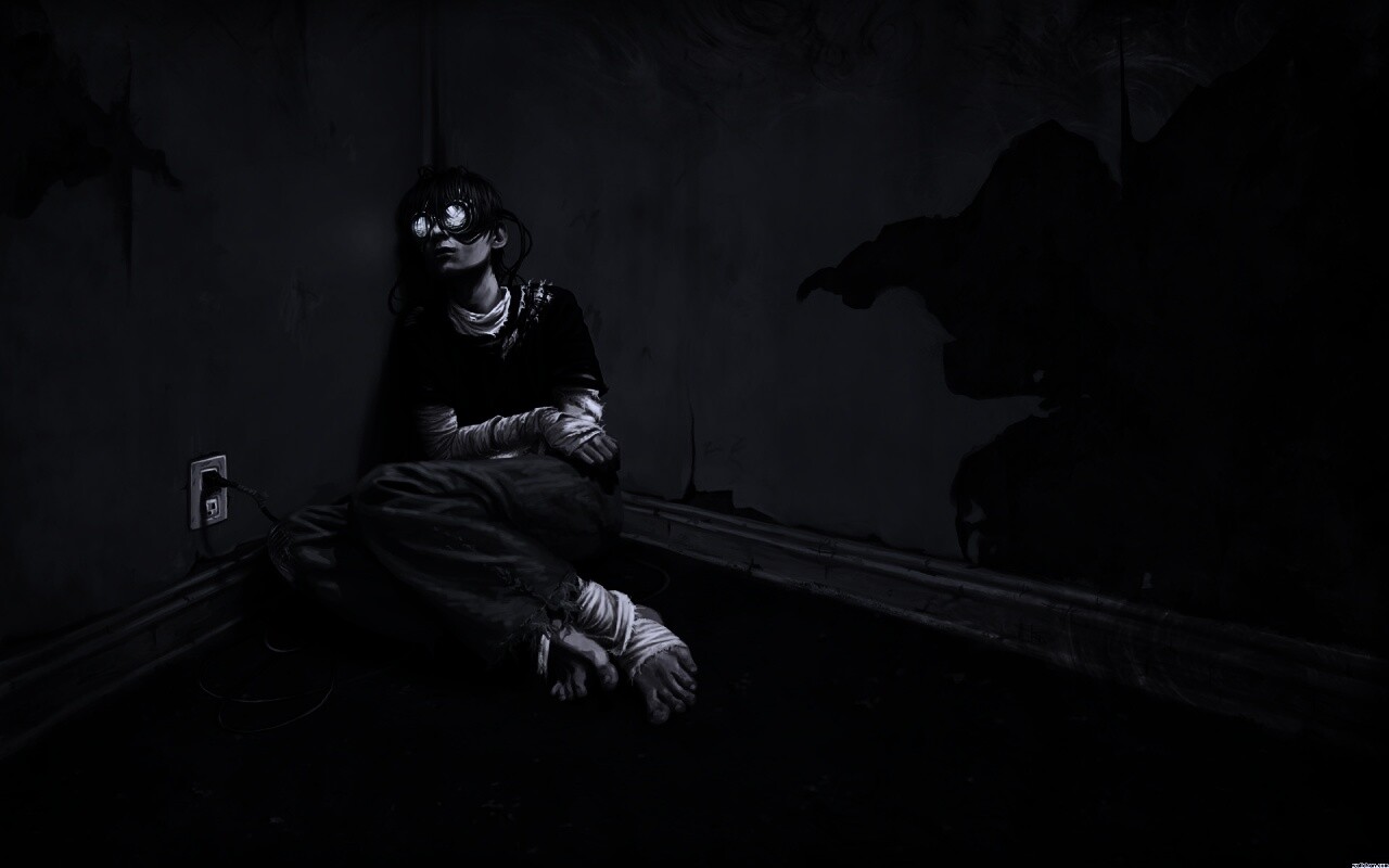 Потерянный в виртуальном мире обои