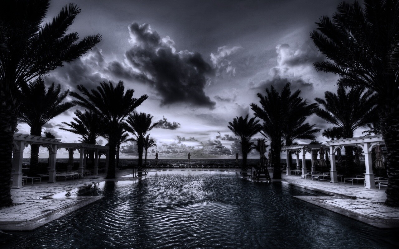 Бассейн обои