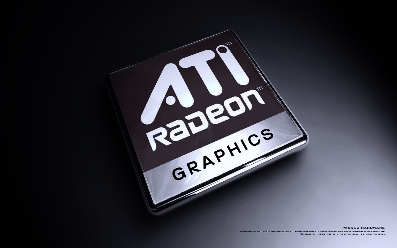 Логотип Ati Radeon Graphics обои