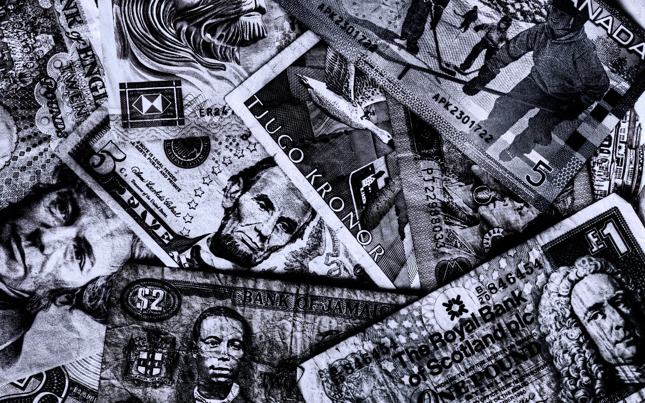 Купюры из разных стран обои