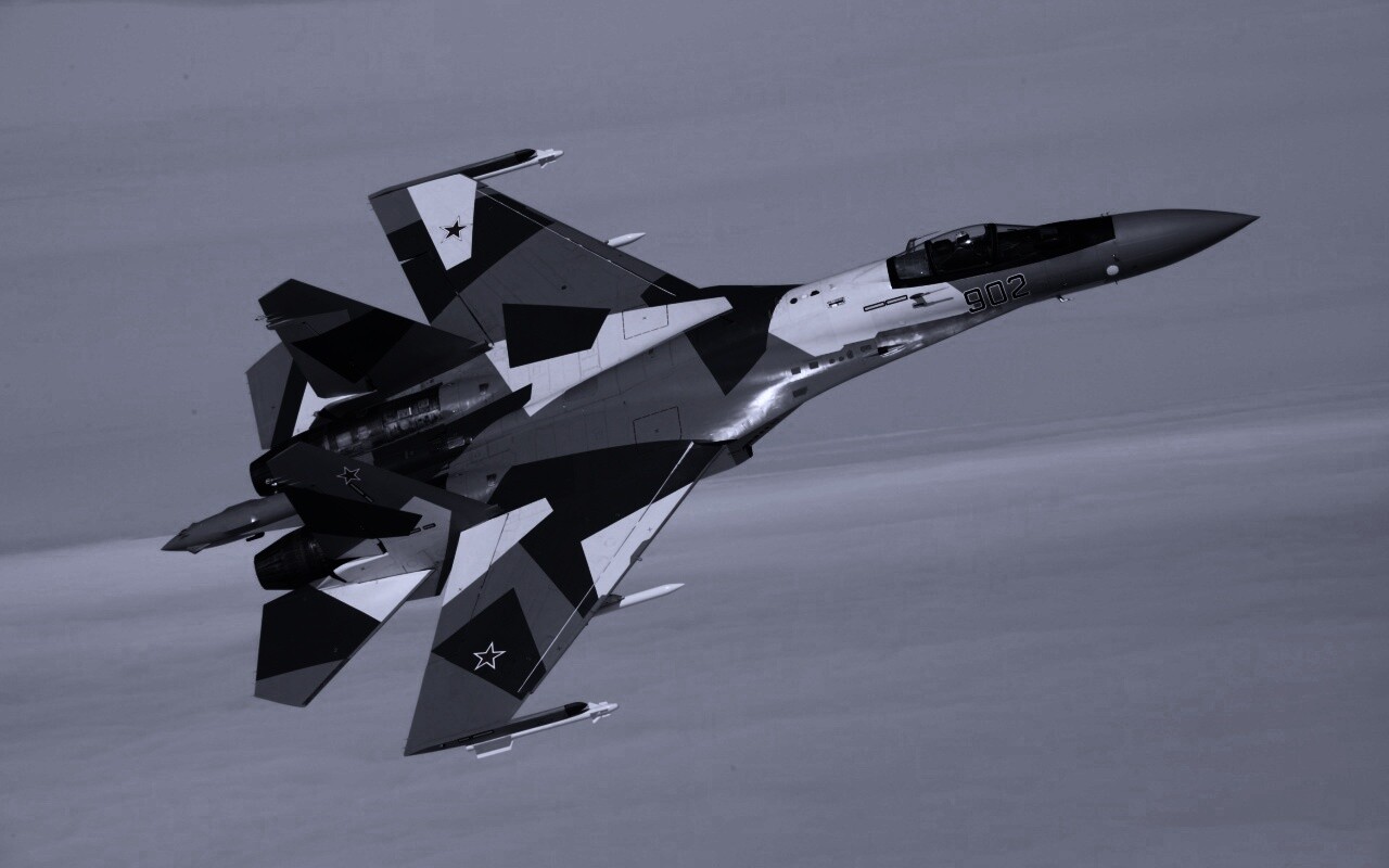 Полёт истребителя обои