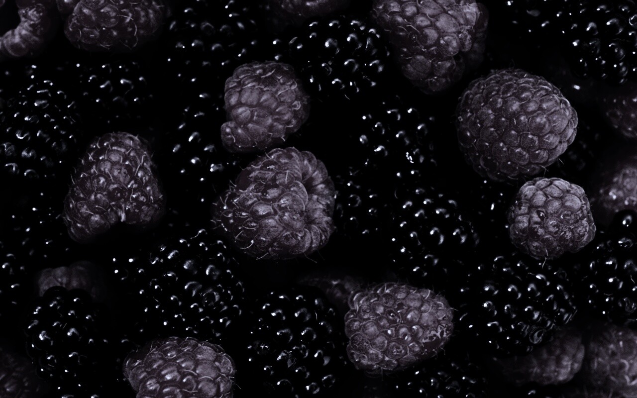 Малина и ежевика обои