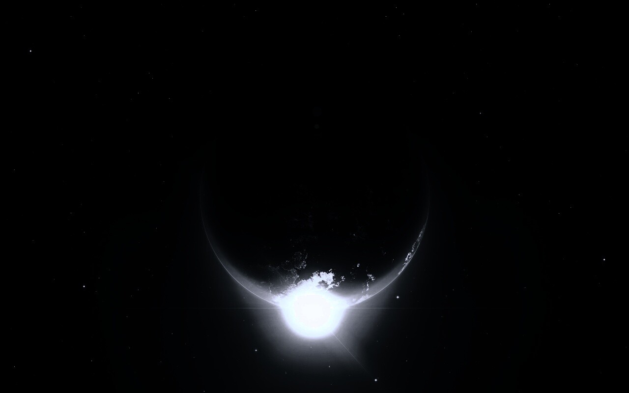 Восход виден из космоса обои