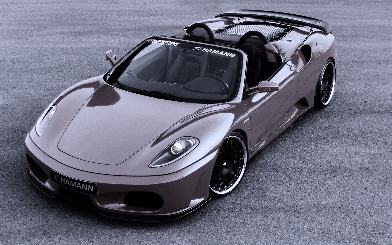 Ferrari  с тюнингом от Hamann обои