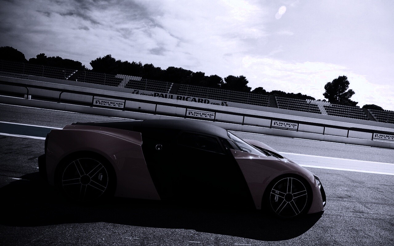 Marussia на треке обои