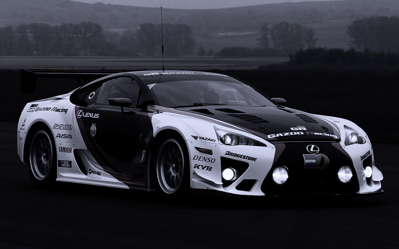 Гоночный Лексус обои