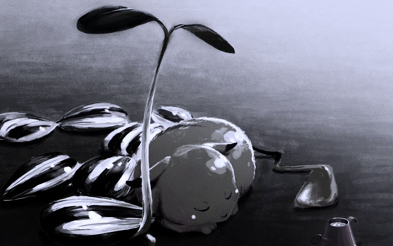 Пикачу отдыхает обои