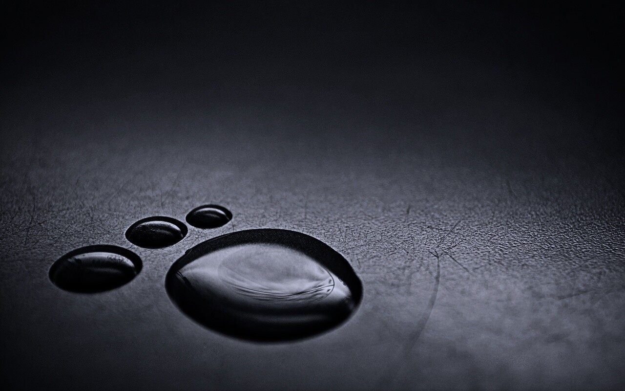 Капли воды обои