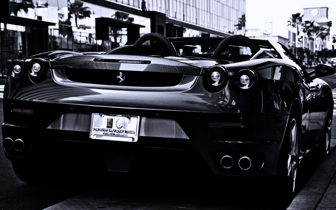Феррари из Беверли Хиллс обои