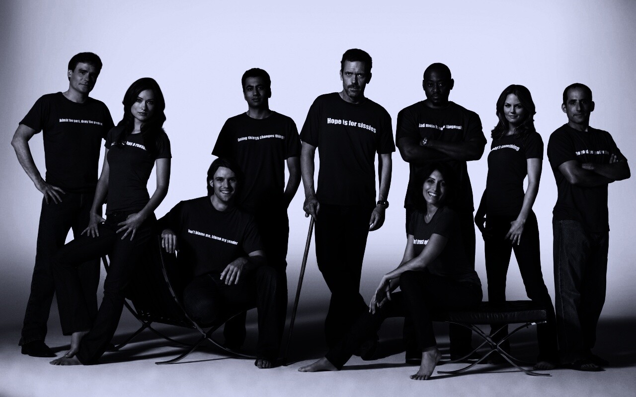 Команда сериала House M.D. обои