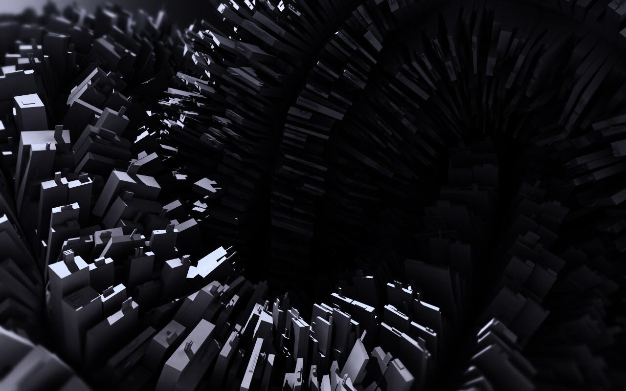 Модели домов засасывает обои