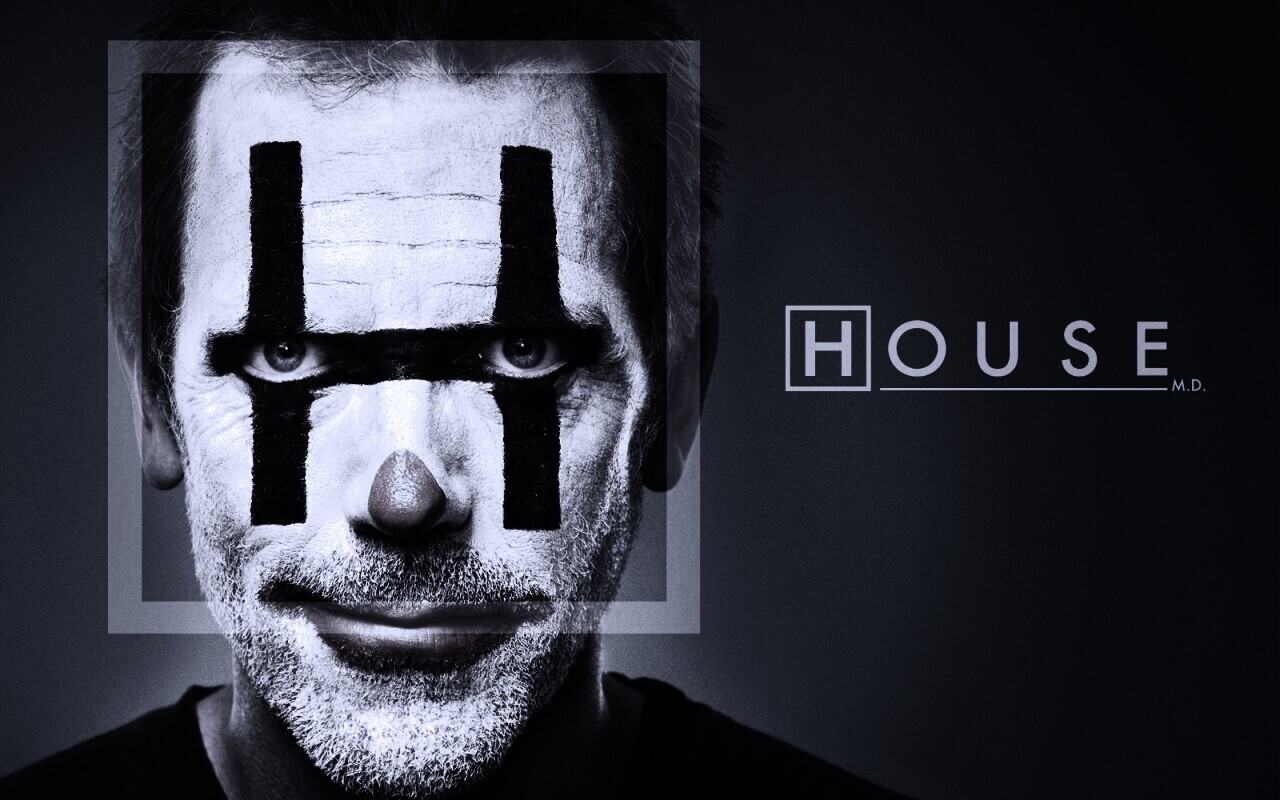 Клоун доктор Хаус обои