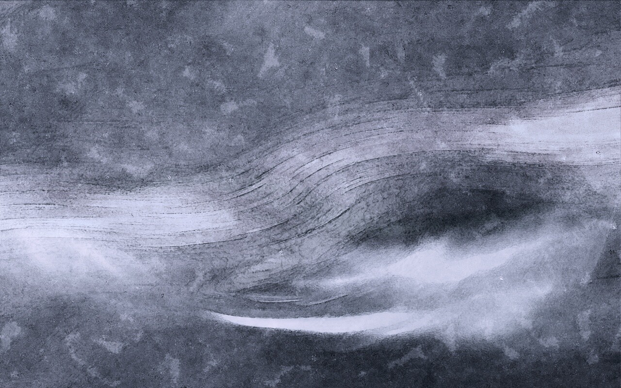 Радужные волны обои