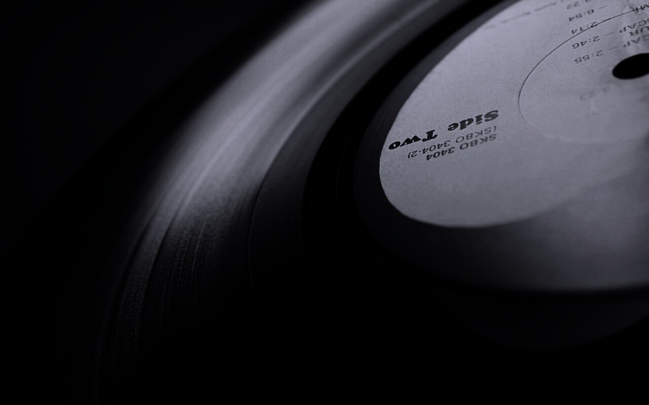 Виниловая пластинка обои