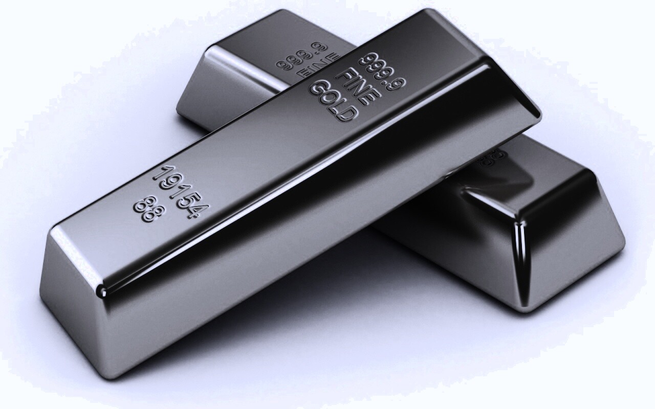 Настоящее золото в слитках обои