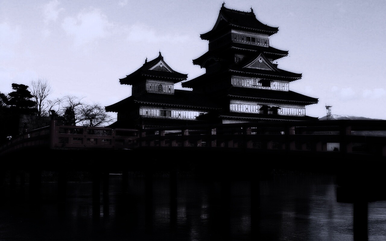 Дом на берегу обои