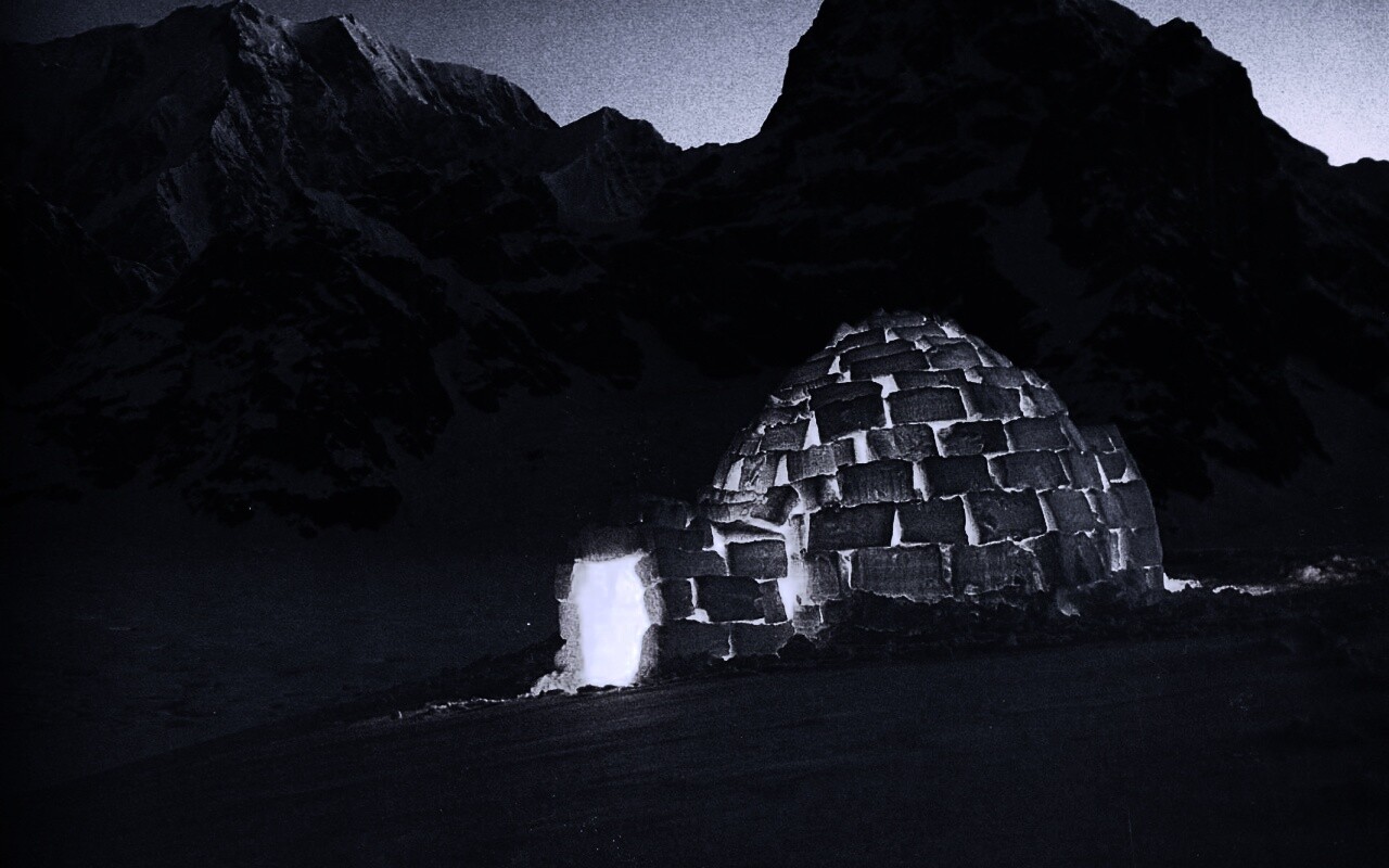 Иглу изо льда обои