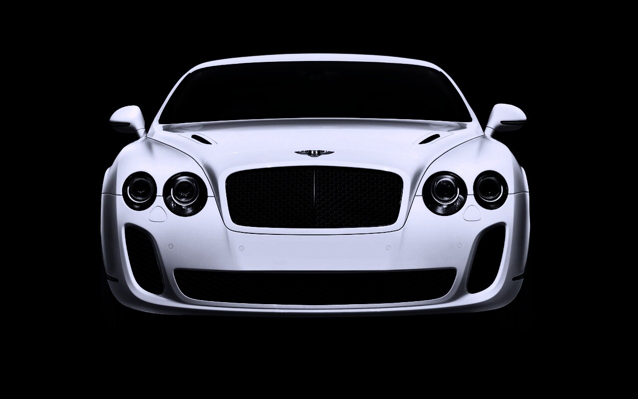 Белый Бентли Континентал обои