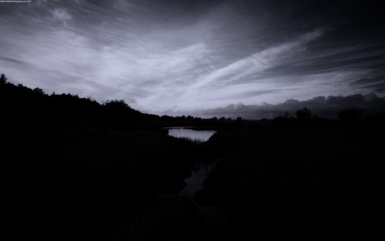 Канава и пруд обои