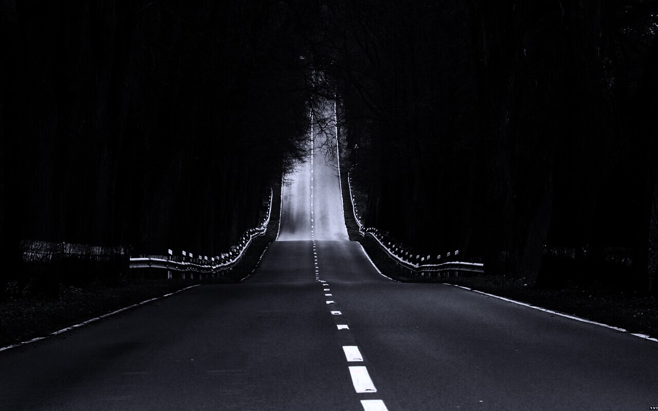 Дорога уходит ввысь обои