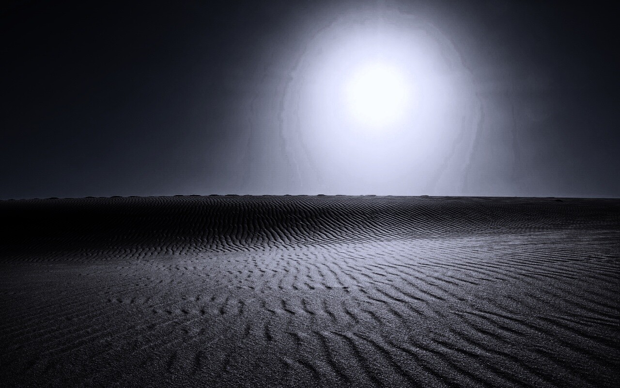 Пустыня до горизонта обои