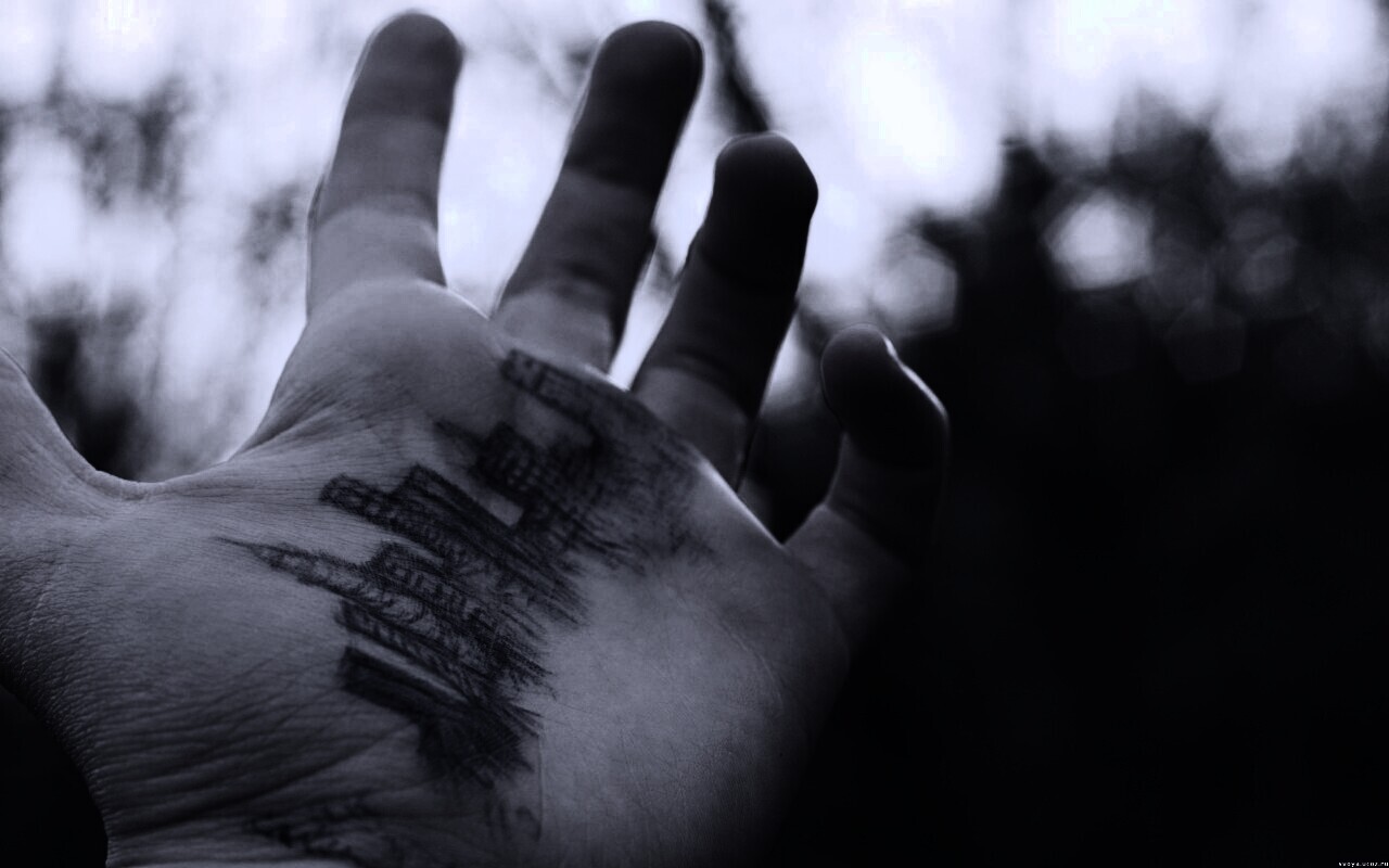 Город на ладони обои