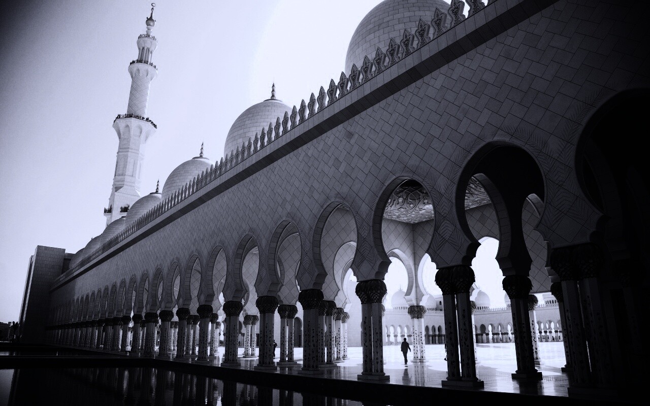 Мечеть шейха в Абу-Даби обои