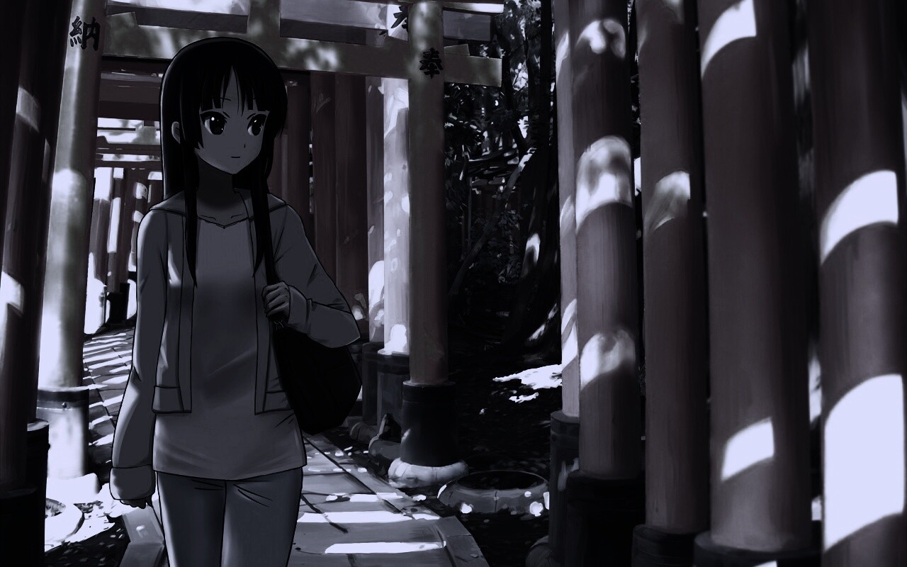 Акияма Мио обои