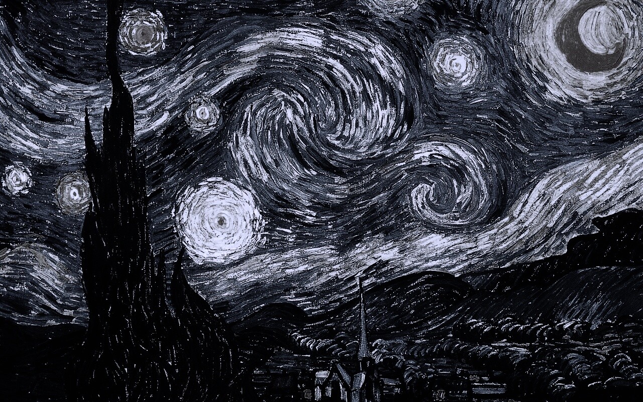 Рисунок города маслом обои