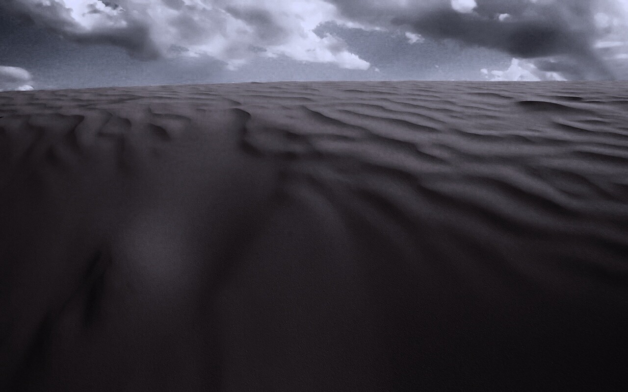 Оранжевые пески пустыни обои