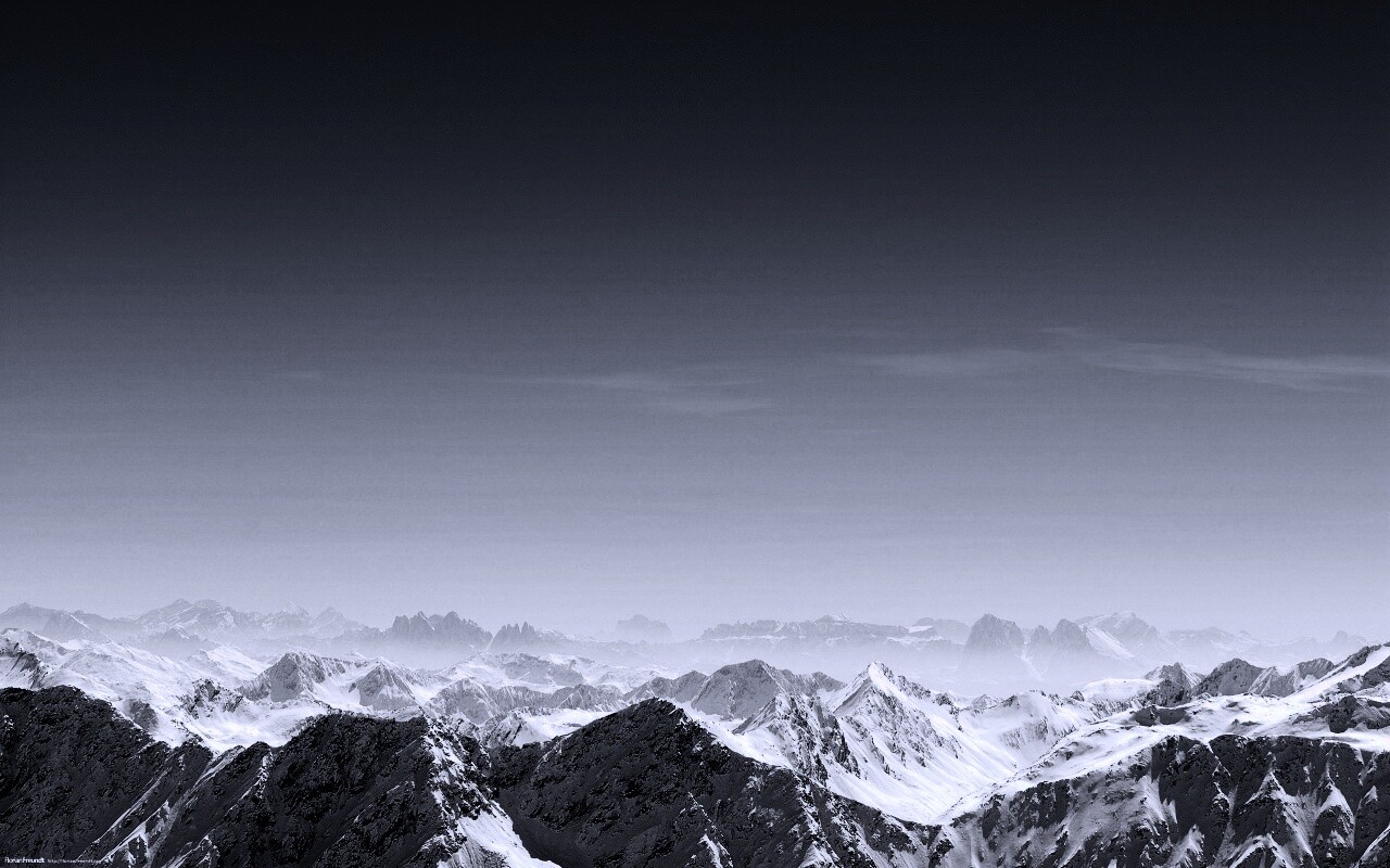 Горные вершины обои