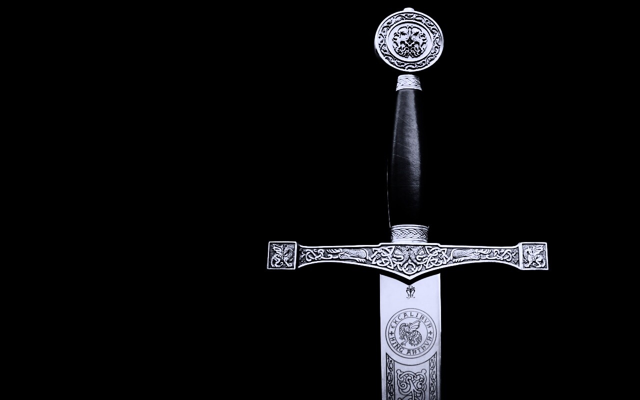 Гарда и эфес средневекового меча обои