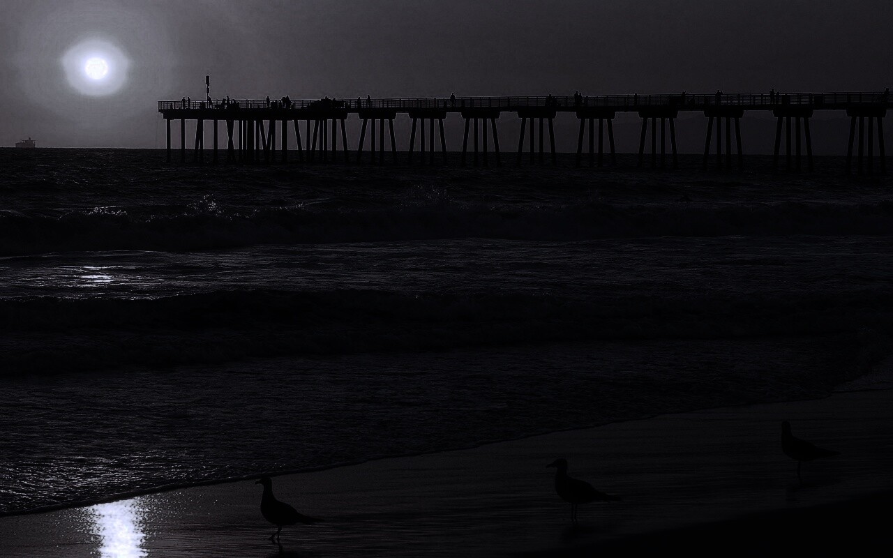 Морская терасса обои