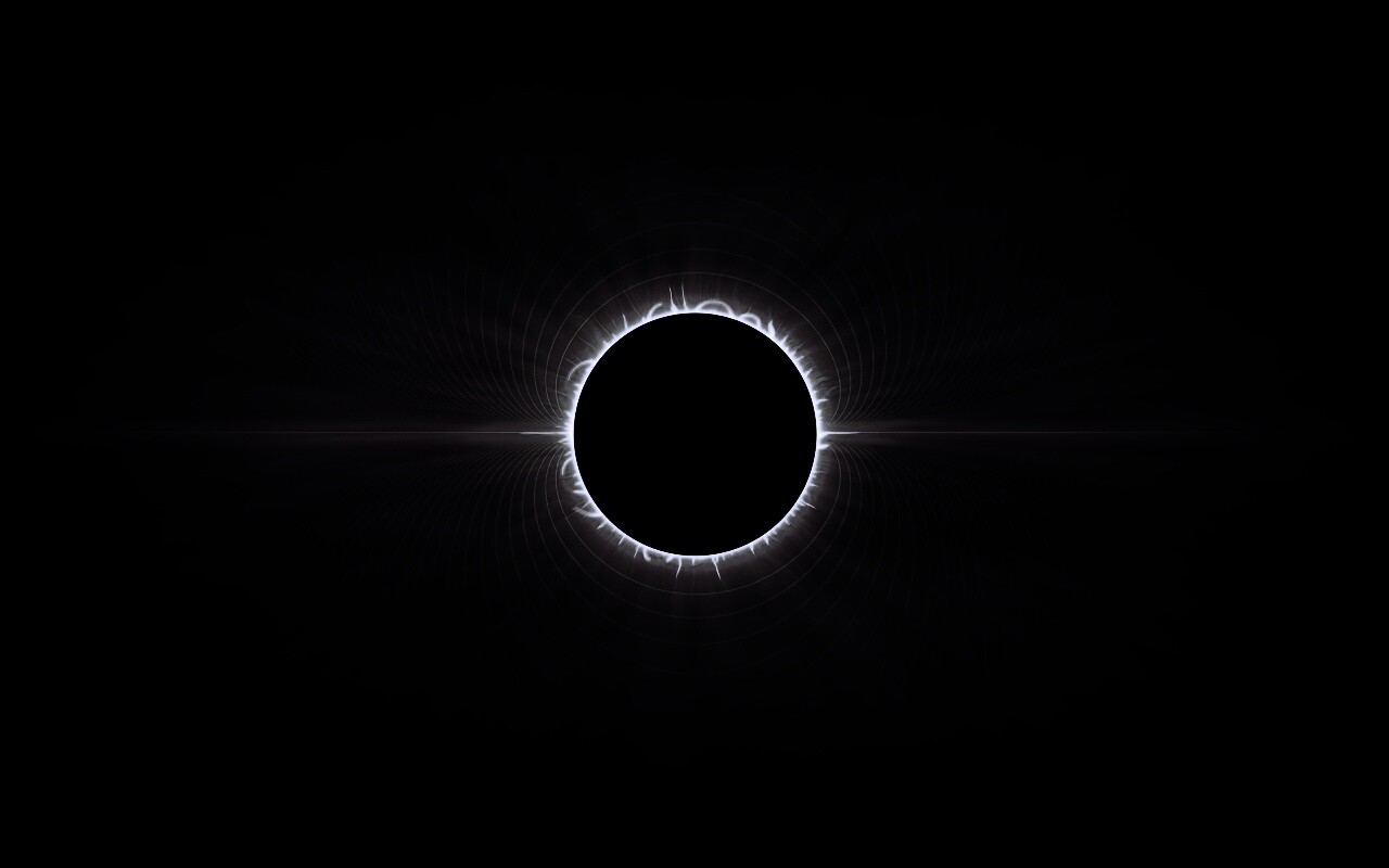 Солнецное затмение обои
