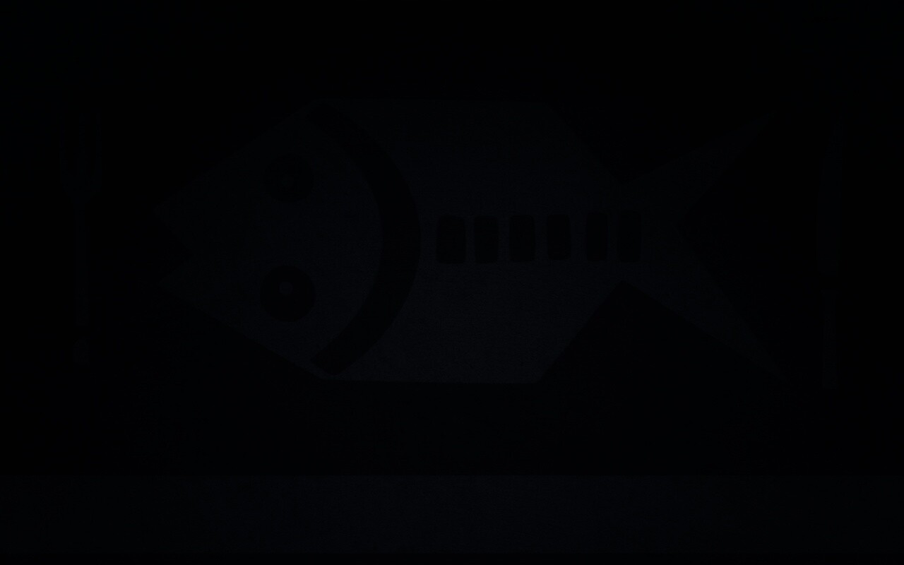 Вилка слева, нож справа обои