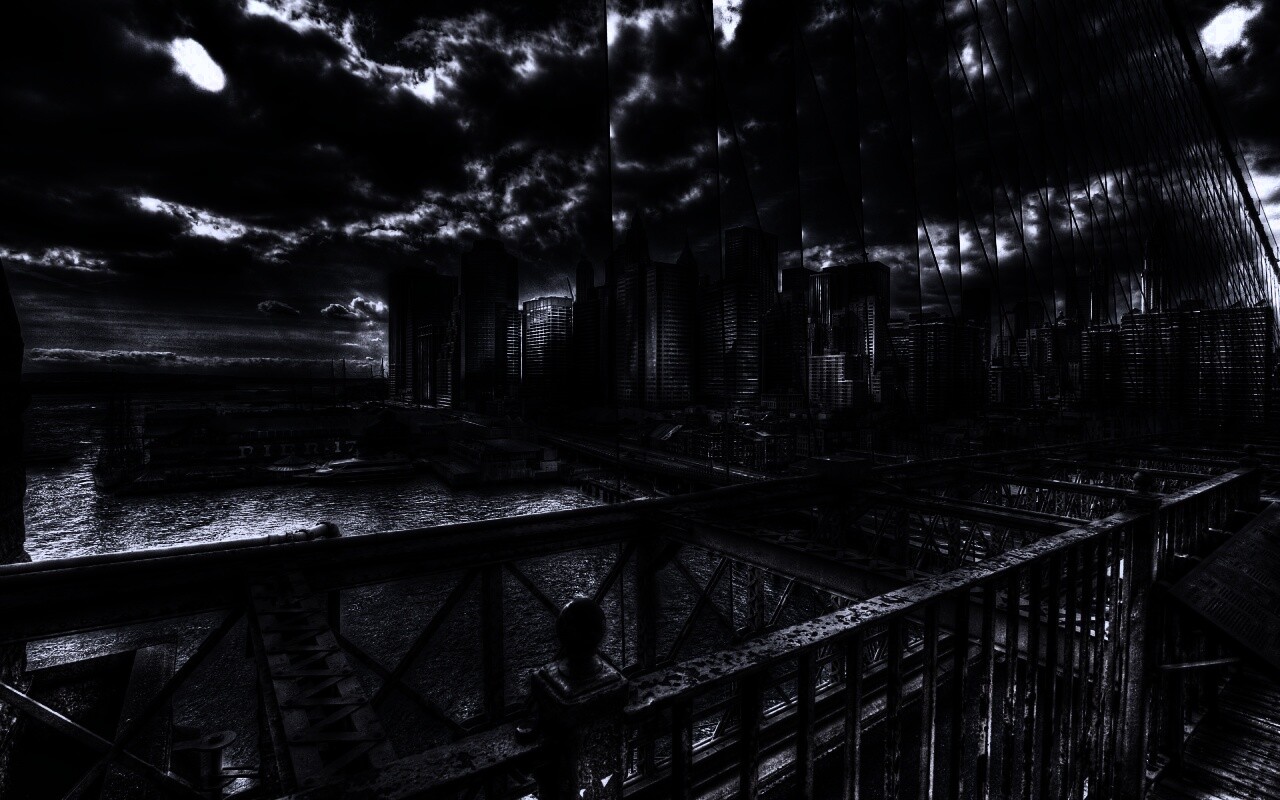 Вид с моста обои