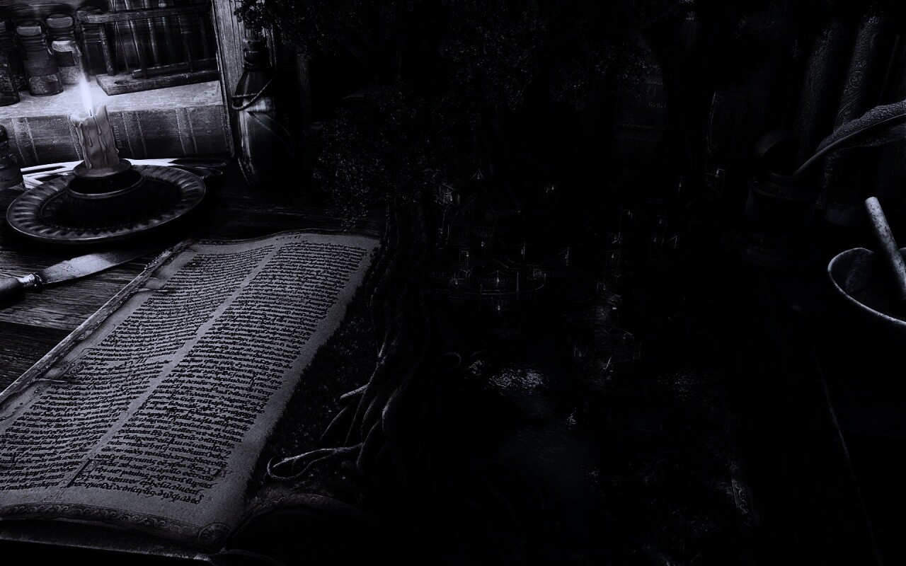 Волшебный мир на страницах книги обои