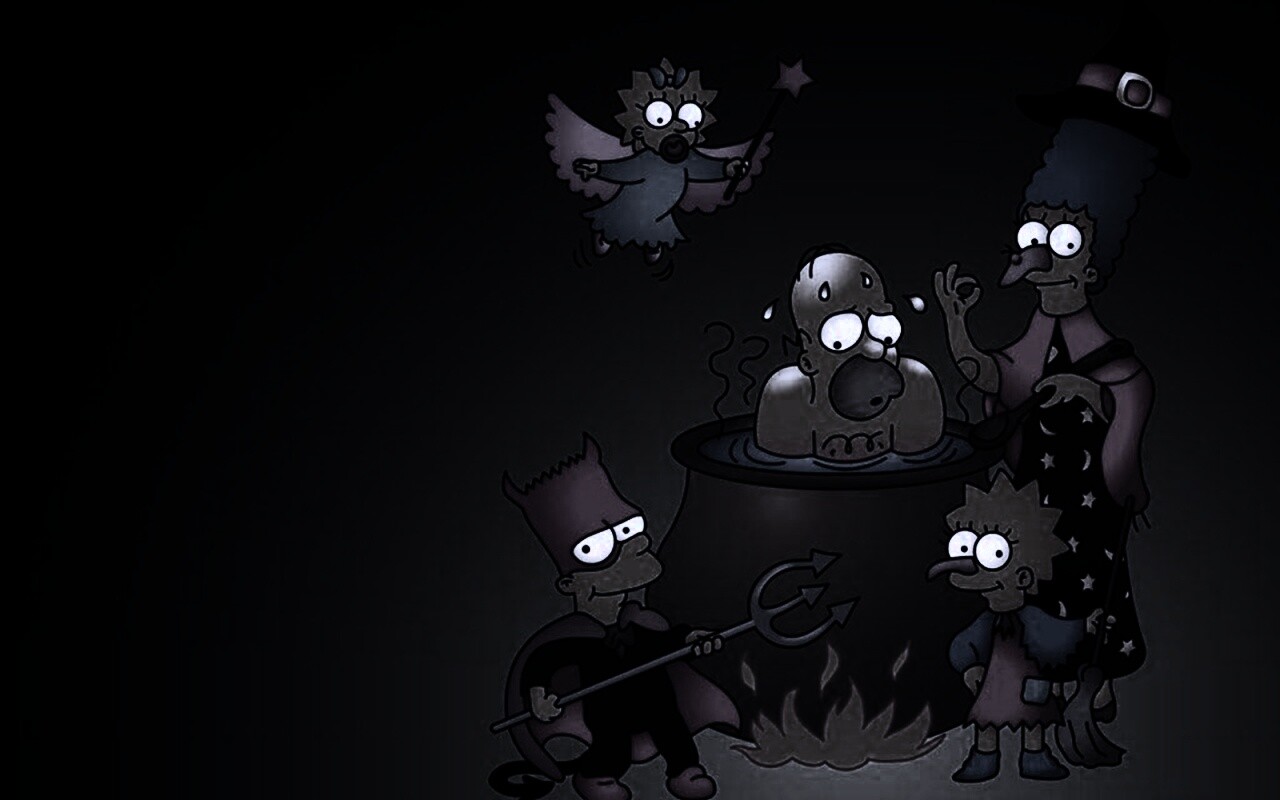 Шабаш Симпсонов обои