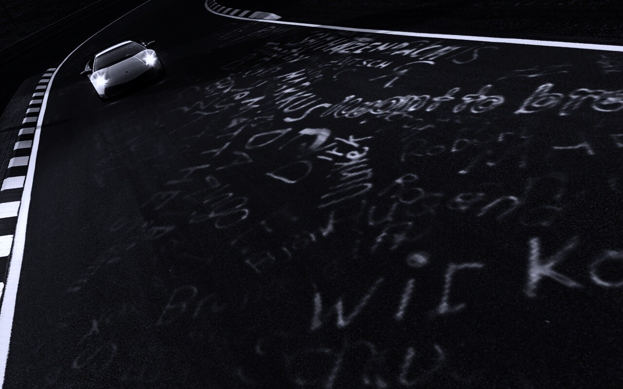 Lamborghini на треке в Grand Turismo 5 обои