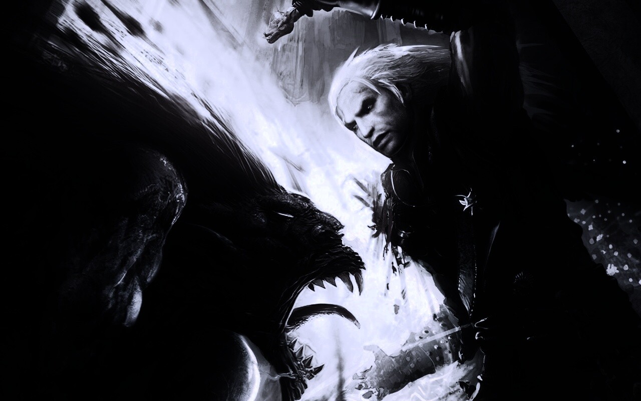 Эпизод из Ведьмака обои