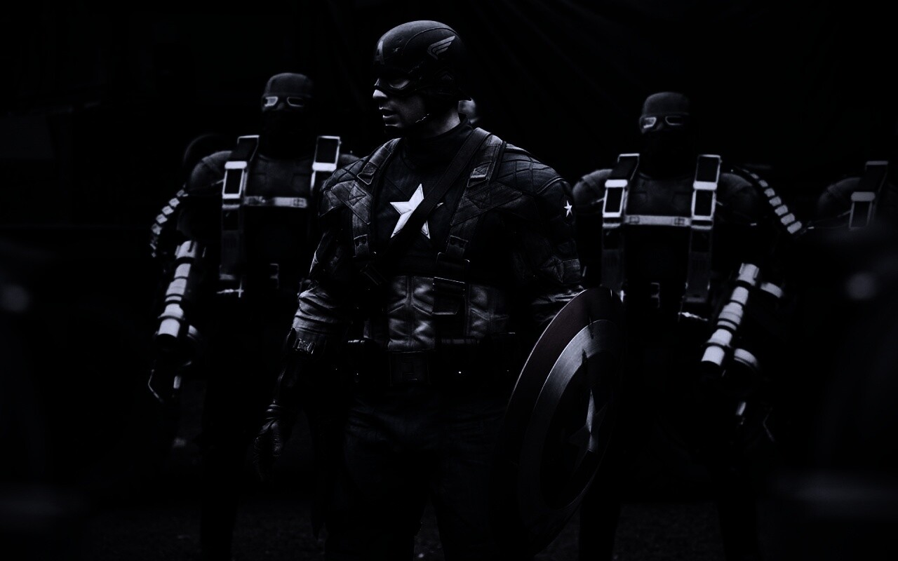 Капитан Америка обои