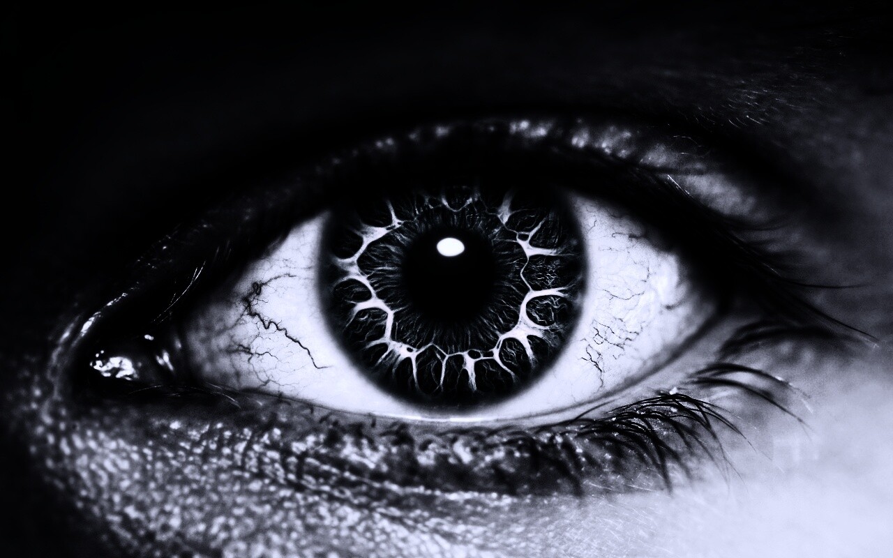 Бирюзовый глаз обои